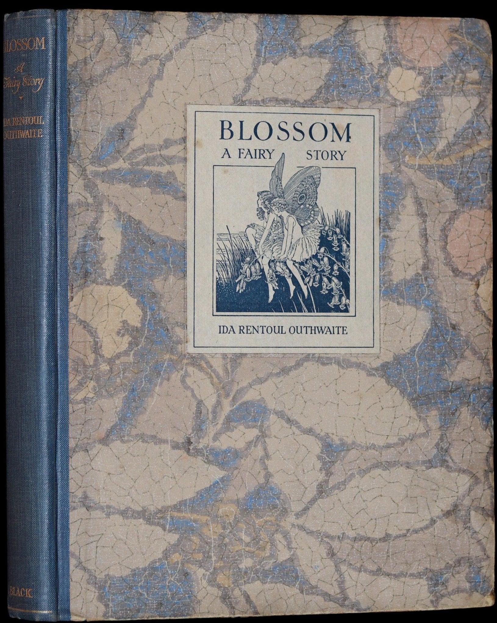 1928 Rare First Edition ~ Blossom A Fairy Story by Ida Rentoul Outhwaite - color illustrated.