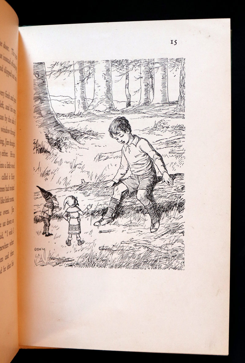 1929 Scarce 1st Edition - Jim and the Dragon by Susan Buchan, illustrated by George Morrow.