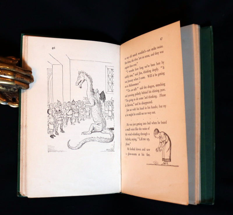 1929 Scarce 1st Edition - Jim and the Dragon by Susan Buchan, illustrated by George Morrow.