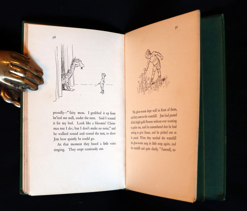1929 Scarce 1st Edition - Jim and the Dragon by Susan Buchan, illustrated by George Morrow.