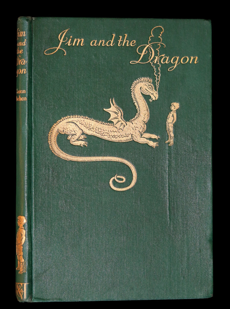 1929 Scarce 1st Edition - Jim and the Dragon by Susan Buchan, illustrated by George Morrow.