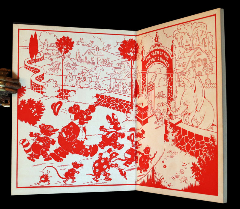 1930 Rare First Edition ~ The Raggedies In Fairyland illustrated by Harrison Cady.