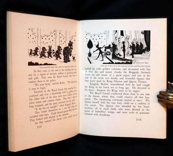 1930 Rare First Edition ~ The Raggedies In Fairyland illustrated by Harrison Cady.