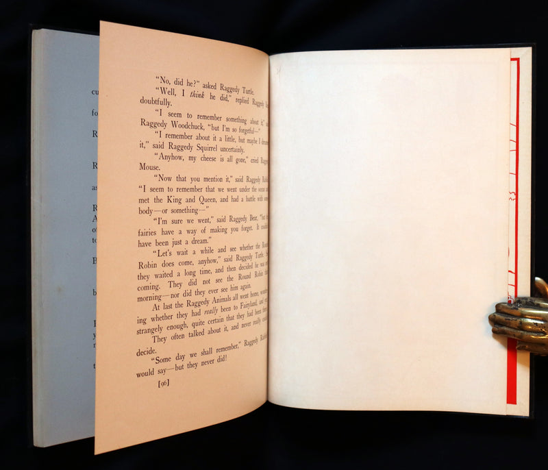 1930 Rare First Edition ~ The Raggedies In Fairyland illustrated by Harrison Cady.