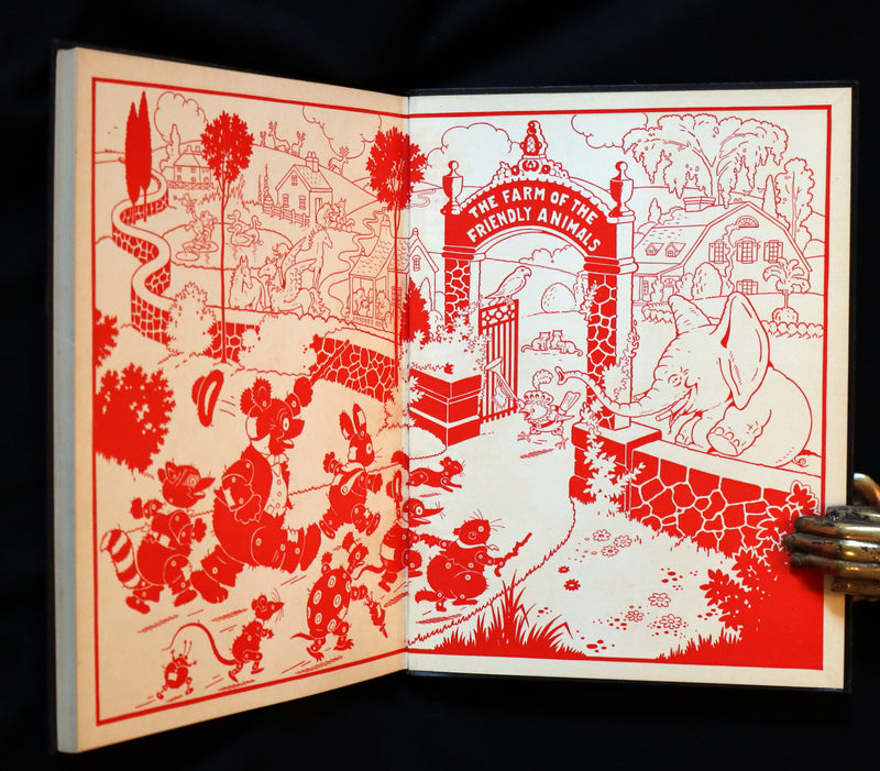 1930 Rare First Edition ~ The Raggedies In Fairyland illustrated by Harrison Cady.