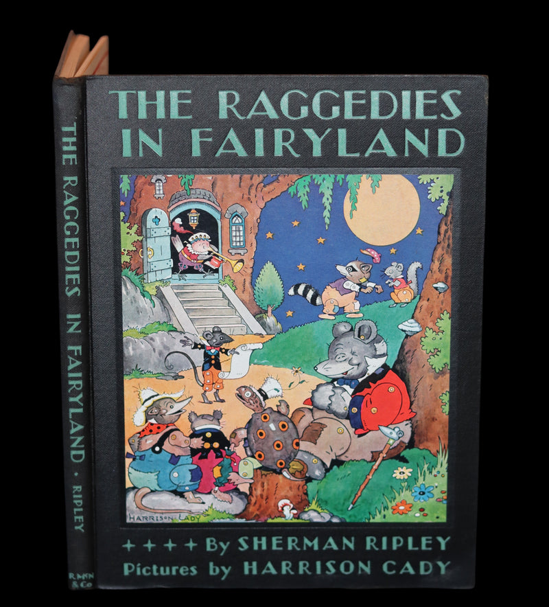 1930 Rare First Edition ~ The Raggedies In Fairyland illustrated by Harrison Cady.