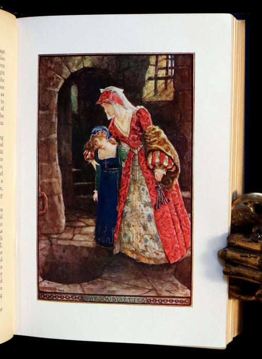 1908 Rare First Edition - THE BOOK OF PRINCES & PRINCESSES by Mrs. Lang & Andrew Lang.