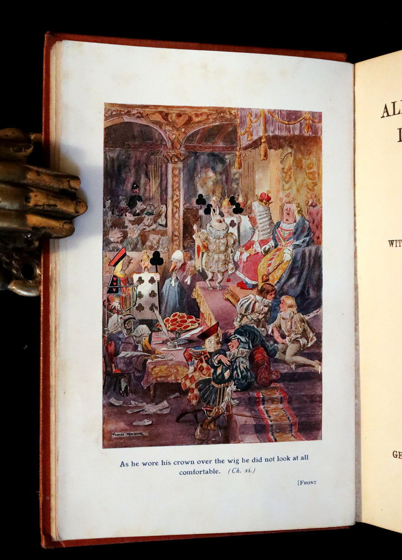 1907 Scarce Edition - ALICE's Adventures in Wonderland illustrated by Thomas Maybank.
