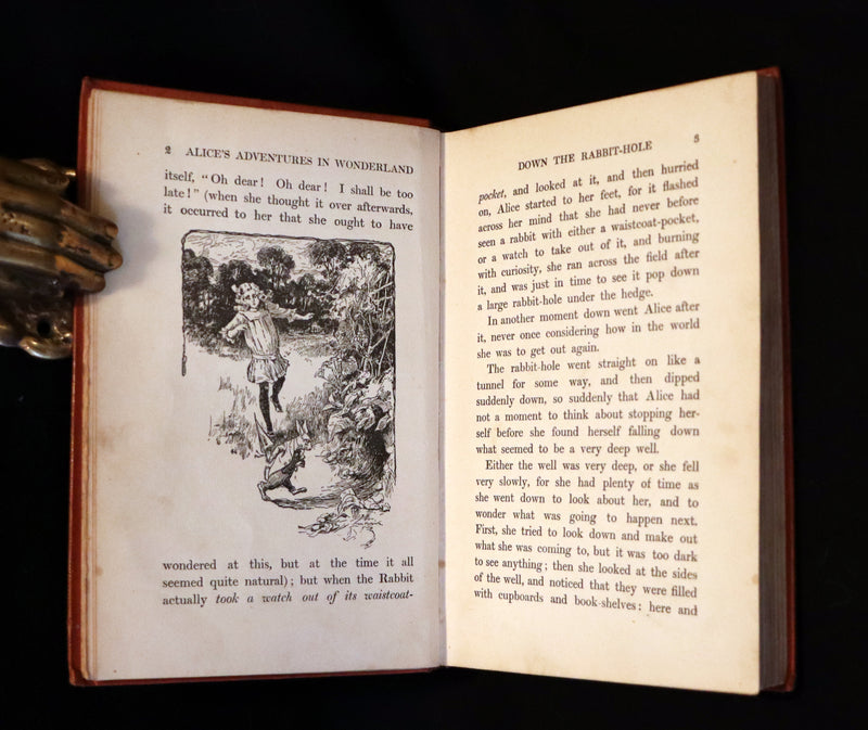 1907 Scarce Edition - ALICE's Adventures in Wonderland illustrated by Thomas Maybank.