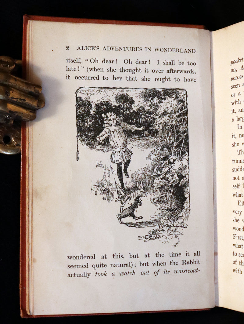 1907 Scarce Edition - ALICE's Adventures in Wonderland illustrated by Thomas Maybank.