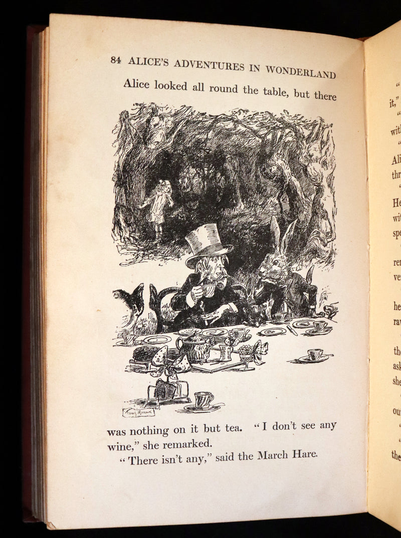 1907 Scarce Edition - ALICE's Adventures in Wonderland illustrated by Thomas Maybank.