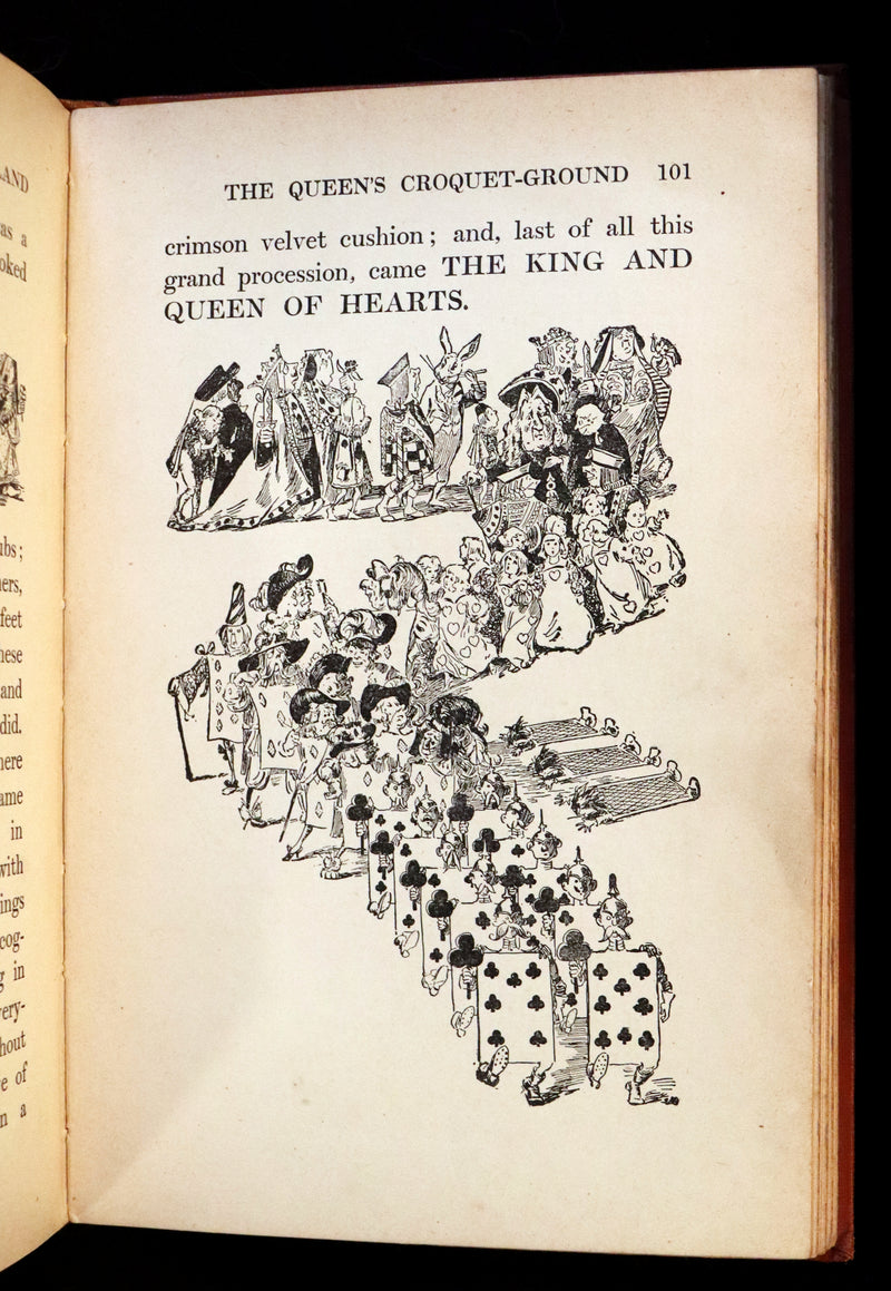 1907 Scarce Edition - ALICE's Adventures in Wonderland illustrated by Thomas Maybank.