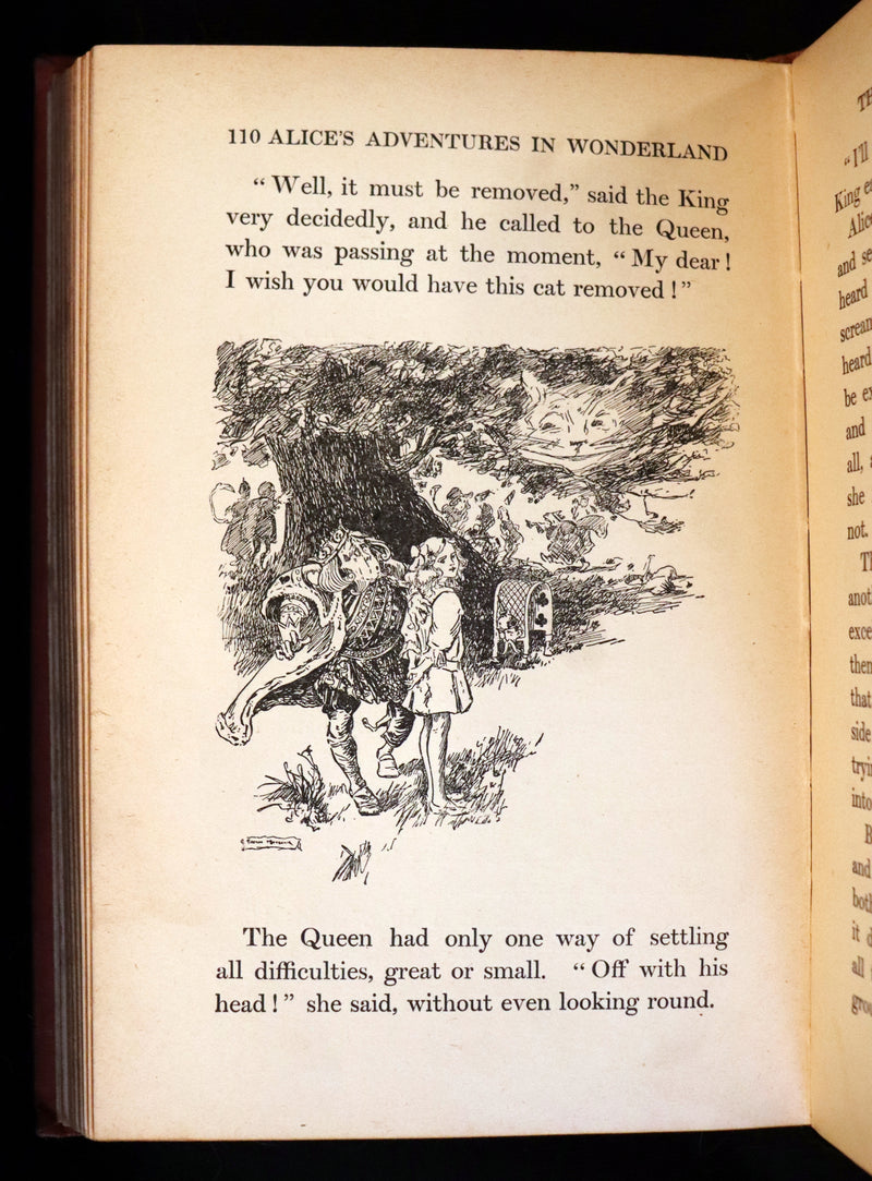 1907 Scarce Edition - ALICE's Adventures in Wonderland illustrated by Thomas Maybank.
