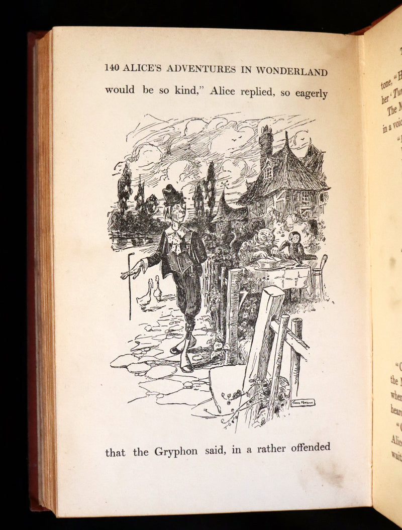 1907 Scarce Edition - ALICE's Adventures in Wonderland illustrated by Thomas Maybank.