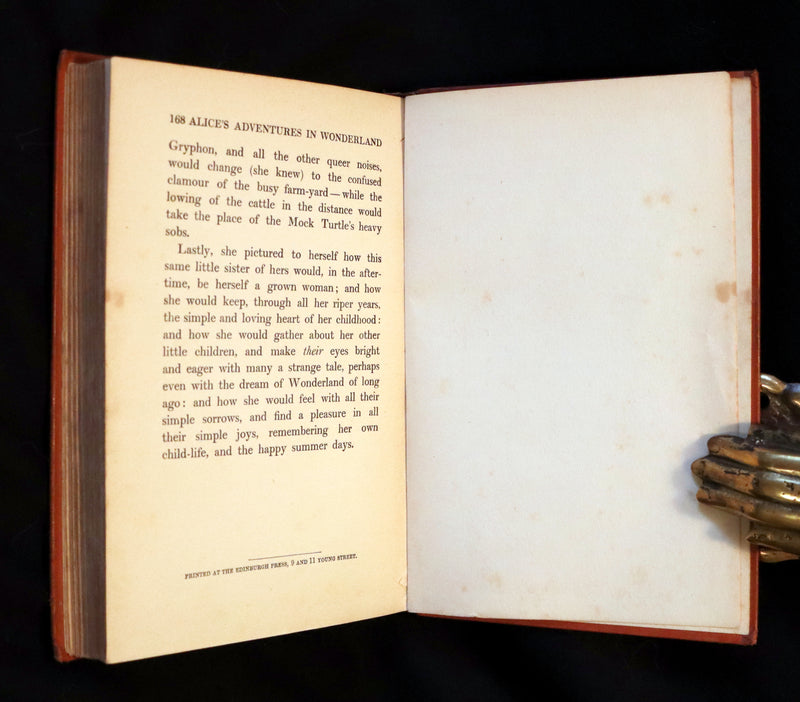 1907 Scarce Edition - ALICE's Adventures in Wonderland illustrated by Thomas Maybank.