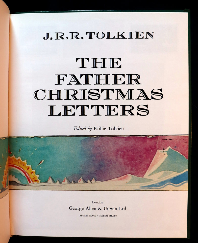 1976 First Edition - The Father Christmas Letters of TOLKIEN for his Children.