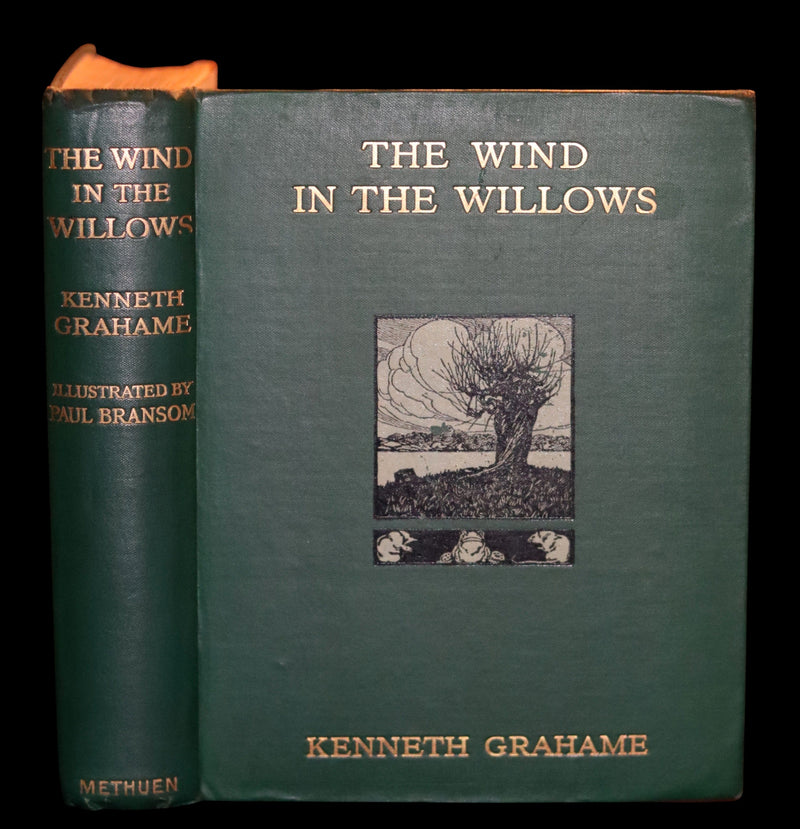 1913 First Edition illustrated by Paul BRANSOM - The WIND IN THE WILLOWS by K. Grahame.