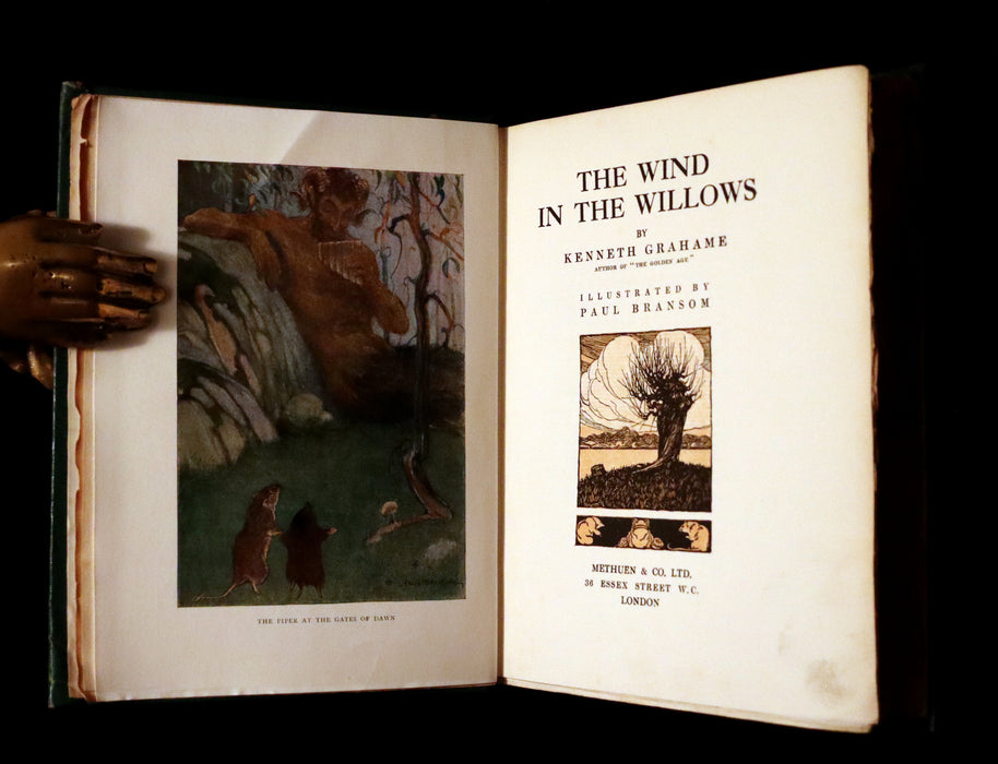 1913 First Edition by Paul BRANSOM - The WIND IN THE WILLOWS by Kenneth Grahame.