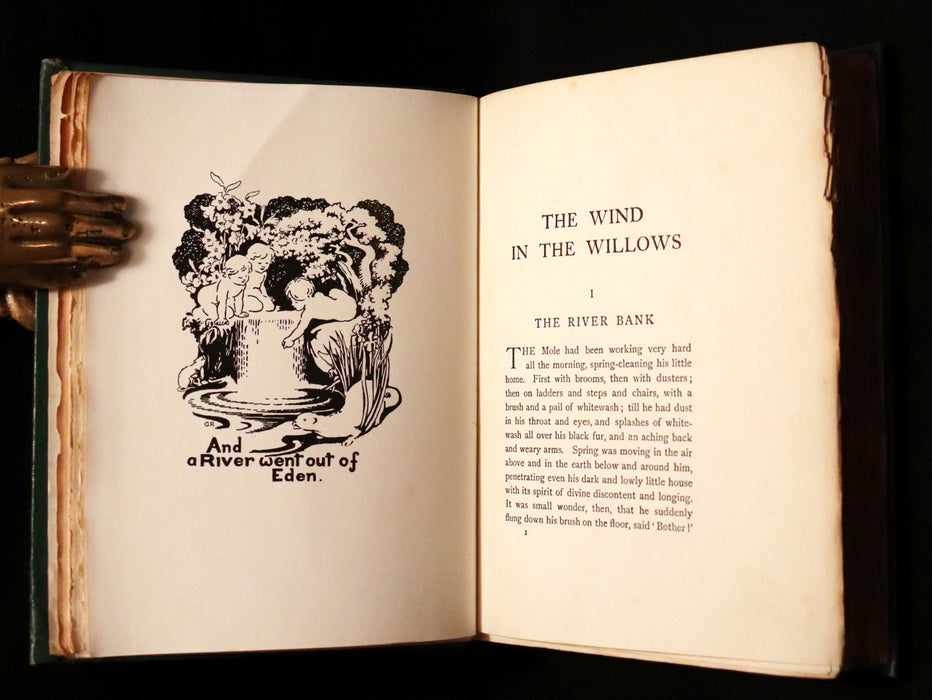 1913 First Edition by Paul BRANSOM - The WIND IN THE WILLOWS by Kenneth Grahame.