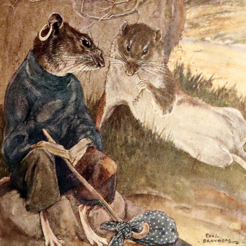 1913 First Edition illustrated by Paul BRANSOM - The WIND IN THE WILLOWS by K. Grahame.