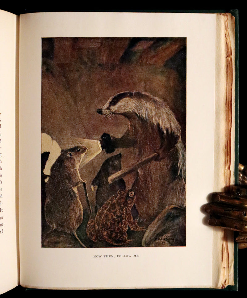 1913 First Edition illustrated by Paul BRANSOM - The WIND IN THE WILLOWS by K. Grahame.