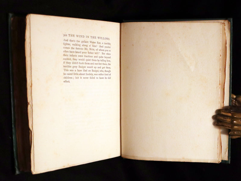 1913 First Edition illustrated by Paul BRANSOM - The WIND IN THE WILLOWS by K. Grahame.