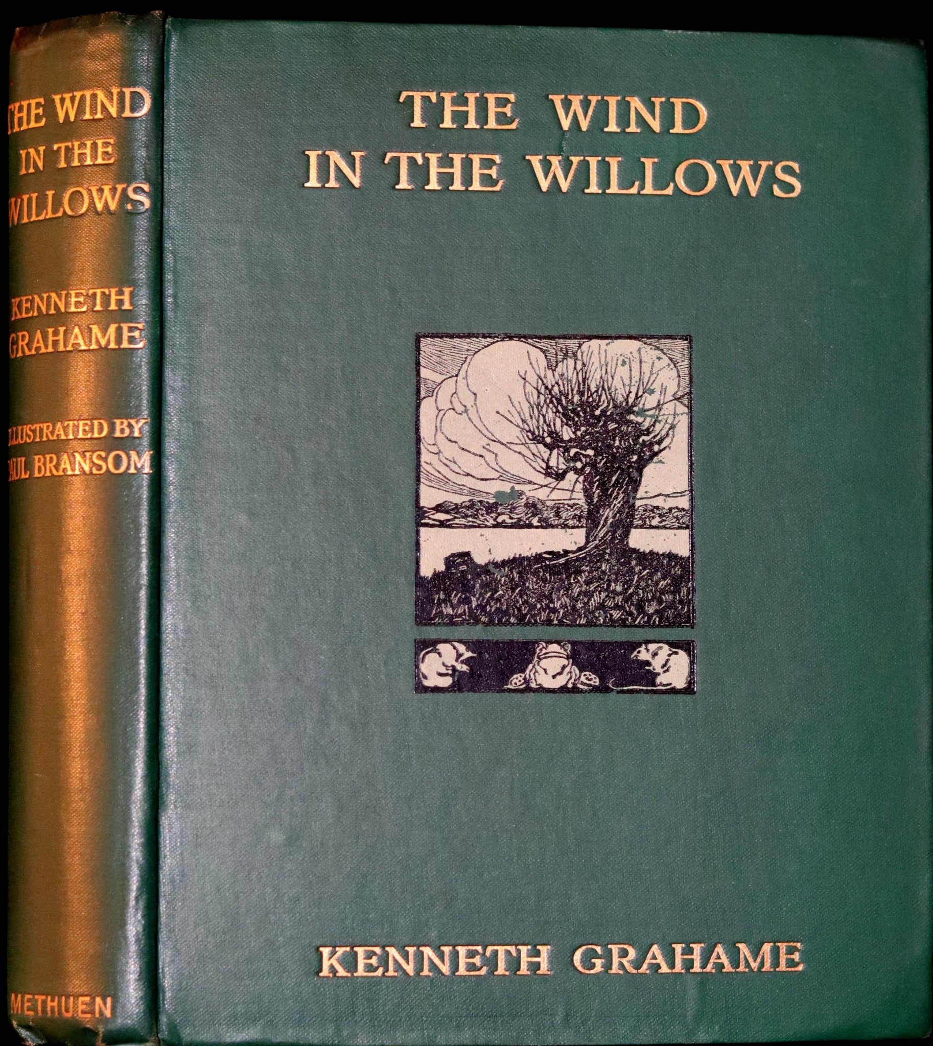 1913 First Edition by Paul BRANSOM - The WIND IN THE WILLOWS by Kenneth Grahame.