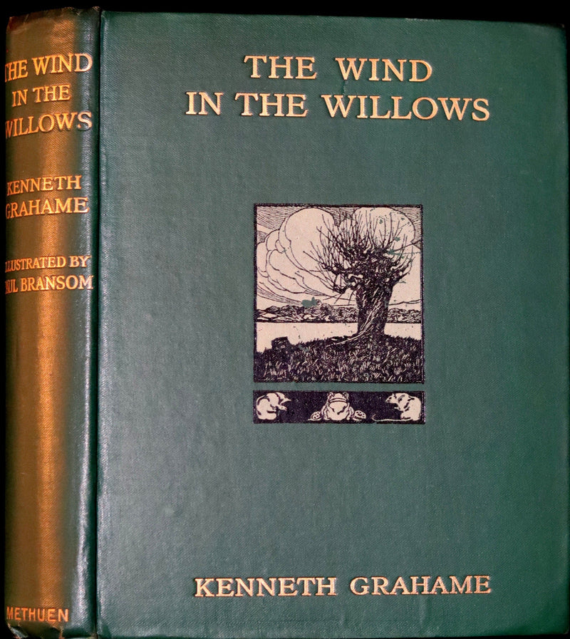 1913 First Edition illustrated by Paul BRANSOM - The WIND IN THE WILLOWS by K. Grahame.
