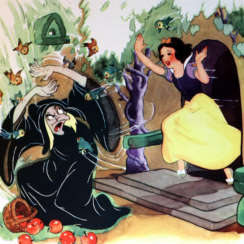 1938 Rare First UK Edition - Walt Disney SNOW WHITE and the Seven Dwarfs. Adapted from Grimm's Fairy Tales.