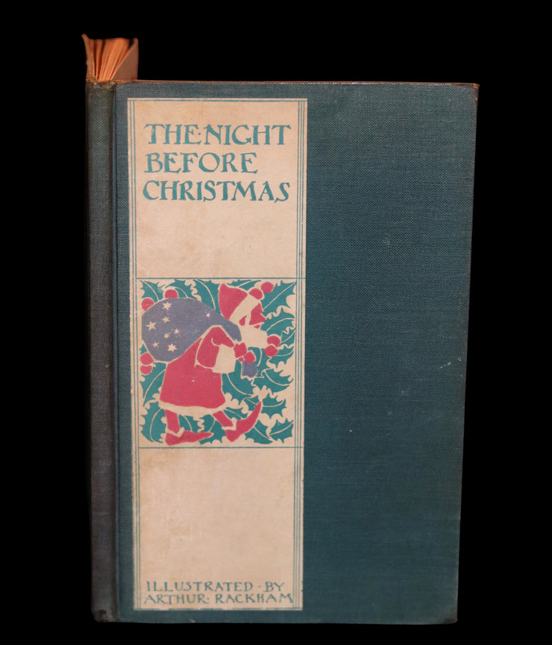1931 Rare First US Edition - The NIGHT Before CHRISTMAS illustrated by Arthur Rackham.