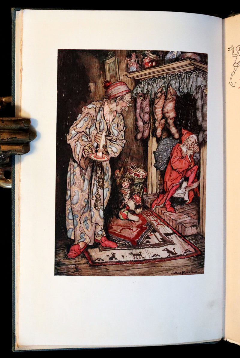 1931 Rare First US Edition - The NIGHT Before CHRISTMAS illustrated by Arthur Rackham.
