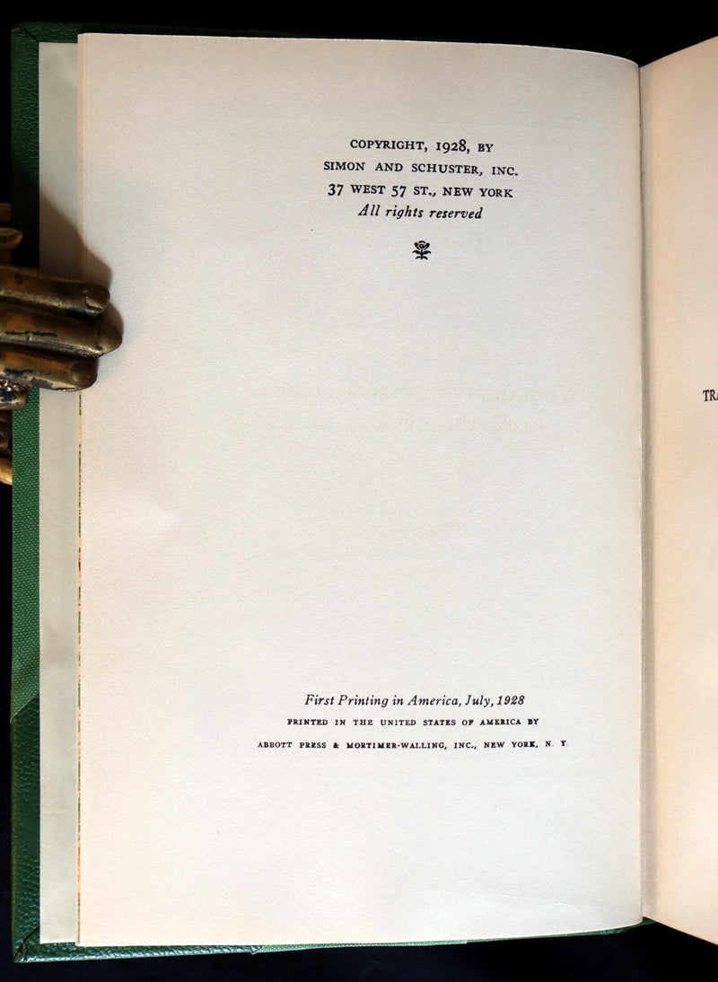 1928 Rare First Edition - BAMBI a Life in the Woods by Felix Salten in a Nice Binding.