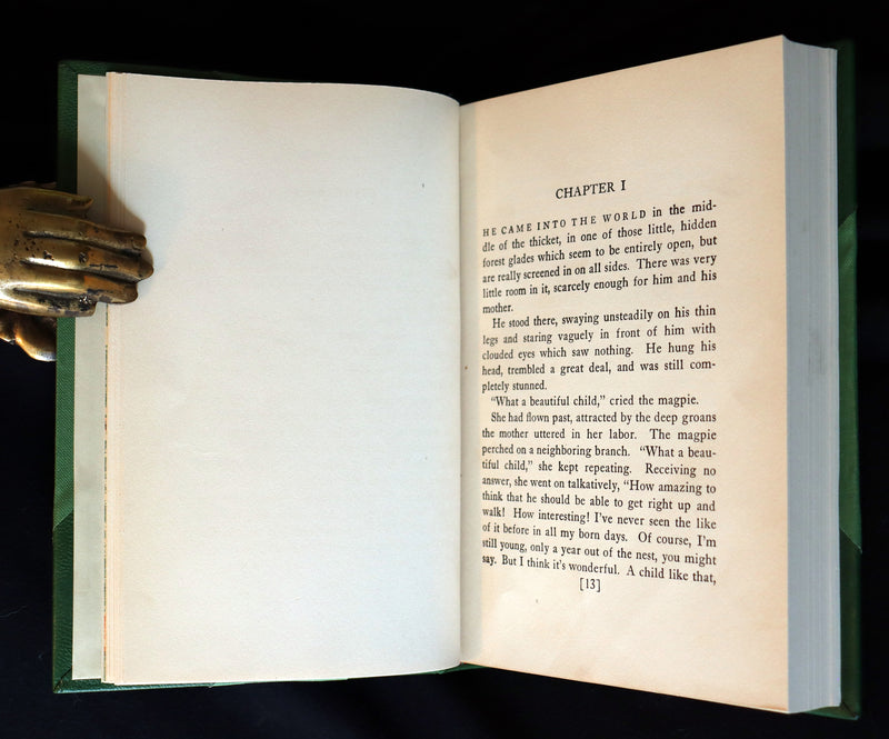 1928 Rare First Edition - BAMBI a Life in the Woods by Felix Salten in a Nice Binding.