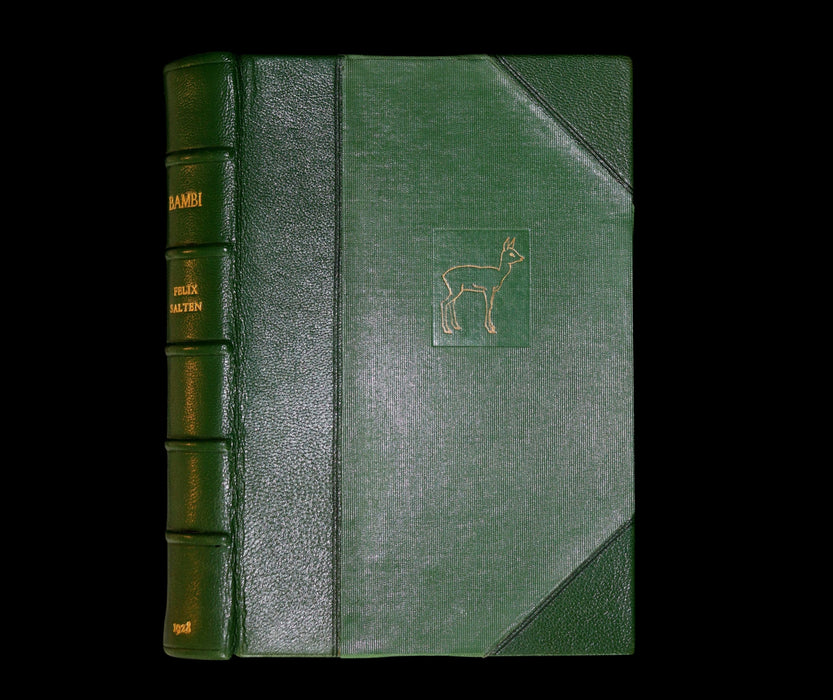 1928 Rare First Edition - BAMBI a Life in the Woods by Felix Salten. Illustrated.