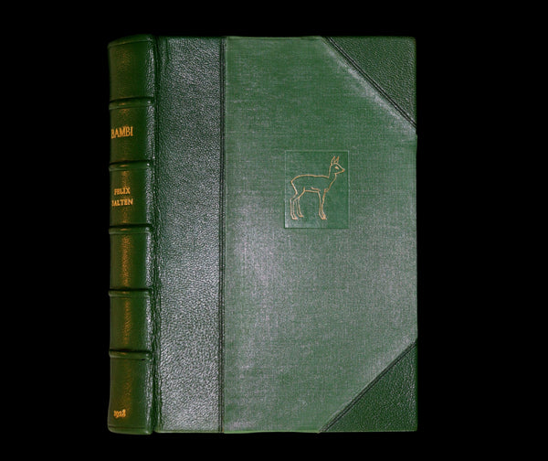 1928 Rare First Edition - BAMBI a Life in the Woods by Felix Salten in a Nice Binding.