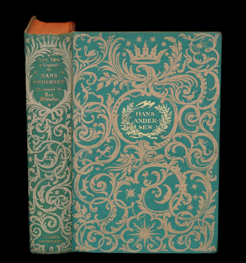 1935 First Rex Whistler Illustrated Edition - Hans Andersen Fairy Tales and Legends.