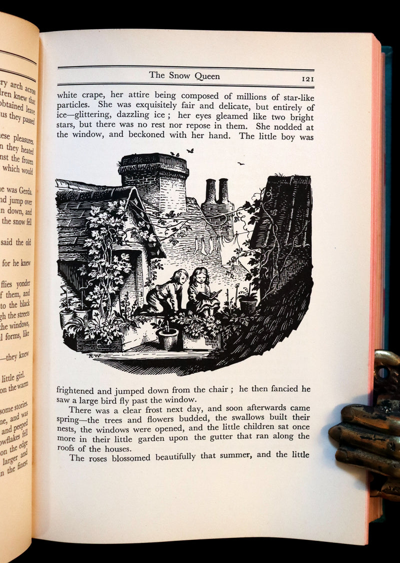 1935 First Rex Whistler Illustrated Edition - Hans Andersen Fairy Tales and Legends.