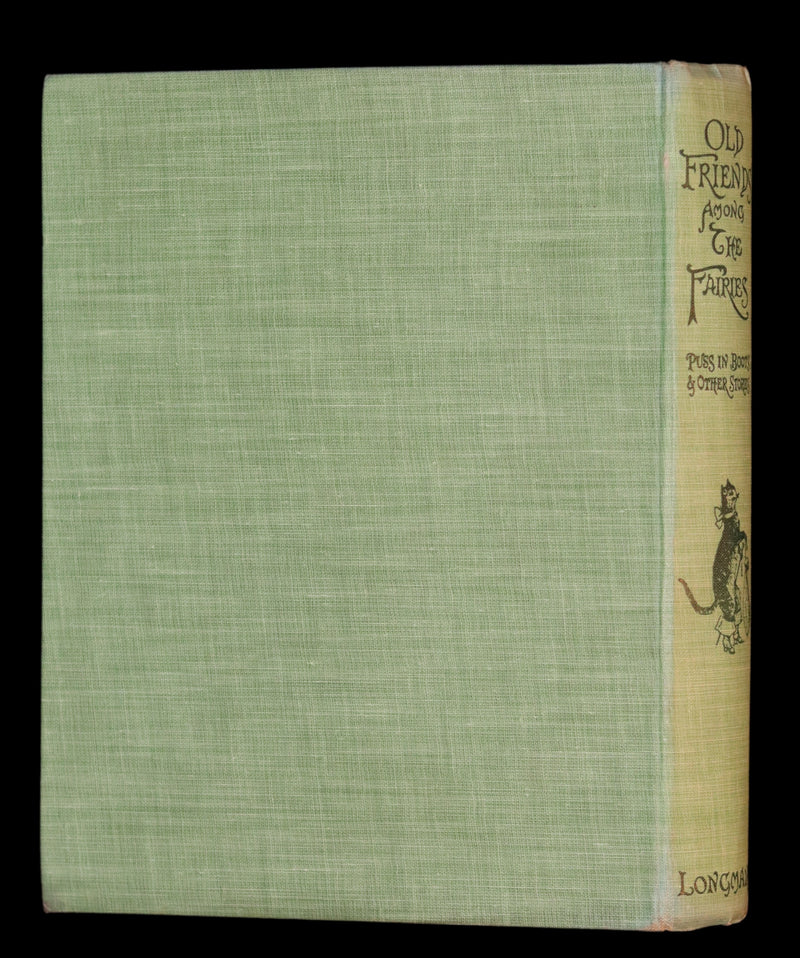 1926 Rare First Edition - OLD FRIENDS AMONG THE FAIRIES by Andrew Lang. Illustrated.