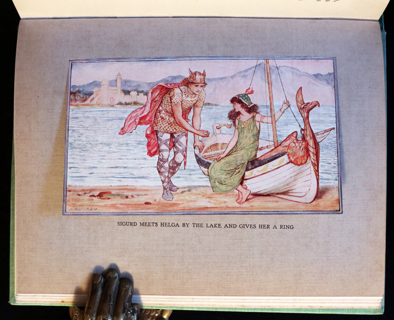 1926 Rare First Edition - OLD FRIENDS AMONG THE FAIRIES by Andrew Lang. Illustrated.