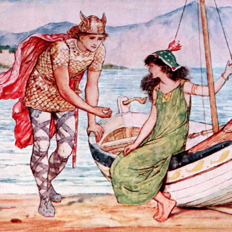 1926 Rare First Edition - OLD FRIENDS AMONG THE FAIRIES by Andrew Lang. Illustrated.