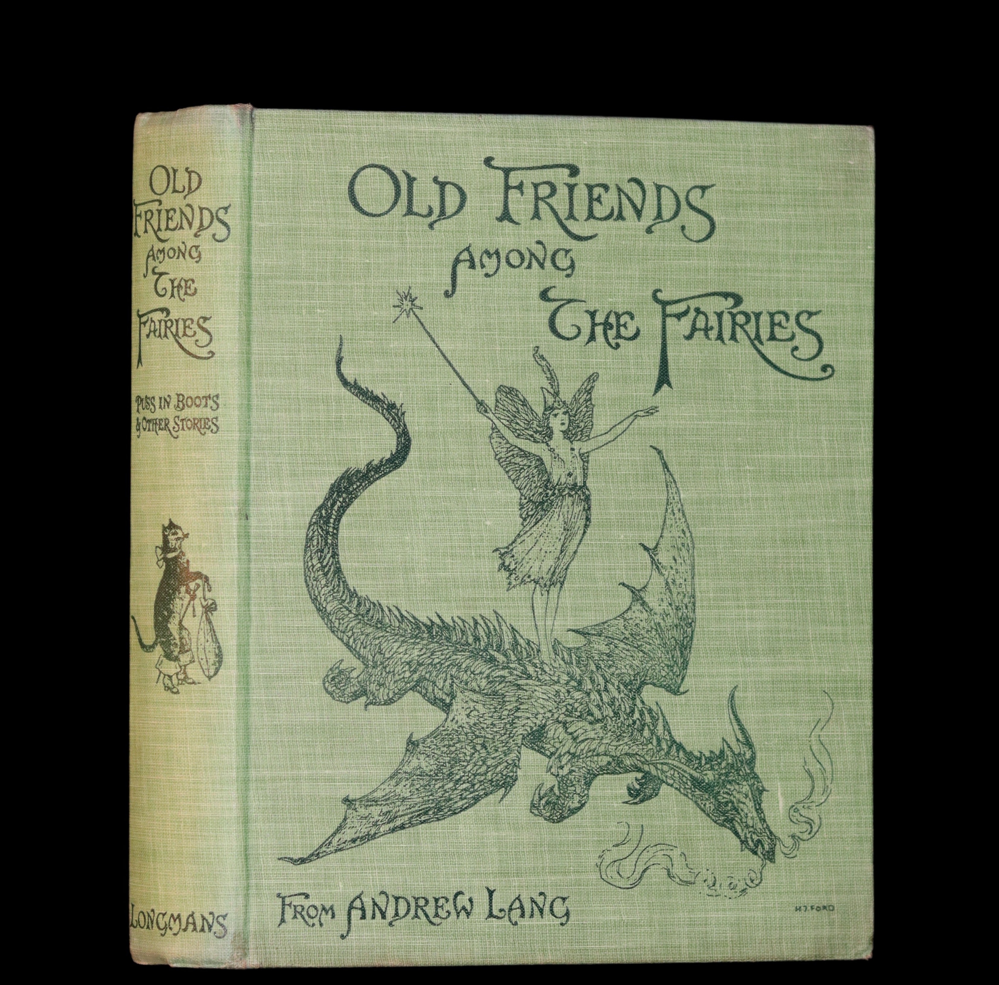 1926 Rare First Edition - OLD FRIENDS AMONG THE FAIRIES by Andrew