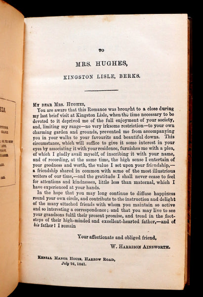 1875 Rare Book - Guy Fawkes, or the Gunpowder Treason by William Harrison Ainsworth.