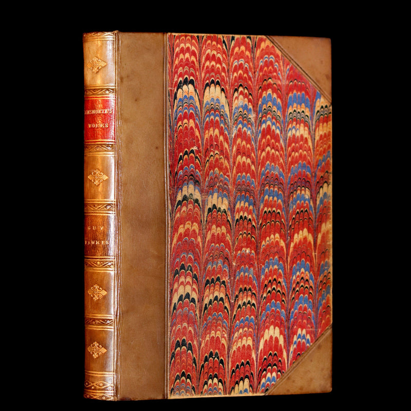 1875 Rare Book - Guy Fawkes, or the Gunpowder Treason by William Harrison Ainsworth.