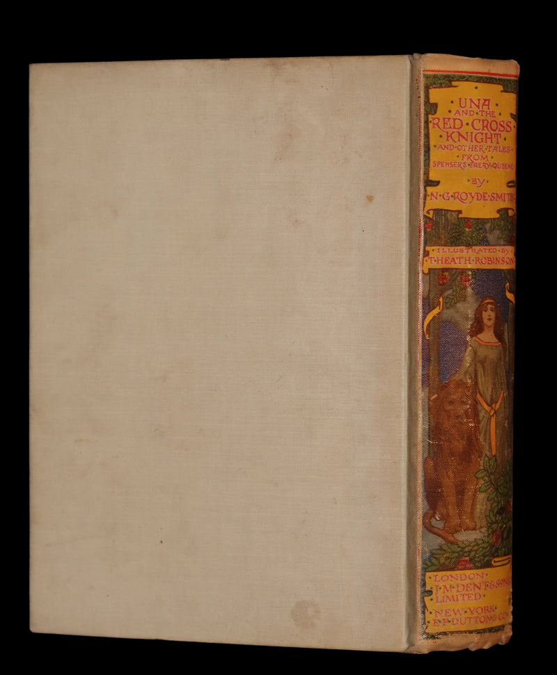 1934 Rare Book ~ Una and the Red Cross Knight from Spenser's Faery Queene.