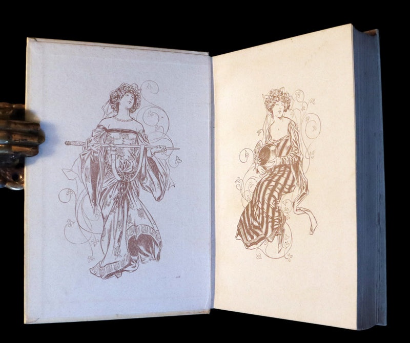 1934 Rare Book ~ Una and the Red Cross Knight from Spenser's Faery Queene.