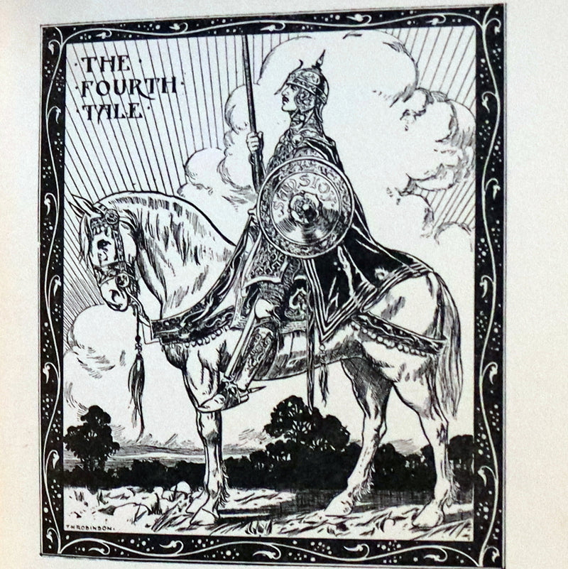 1934 Rare Book ~ Una and the Red Cross Knight from Spenser's Faery Queene.