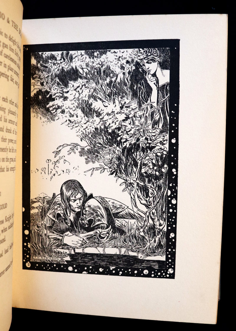 1934 Rare Book ~ Una and the Red Cross Knight from Spenser's Faery Queene.
