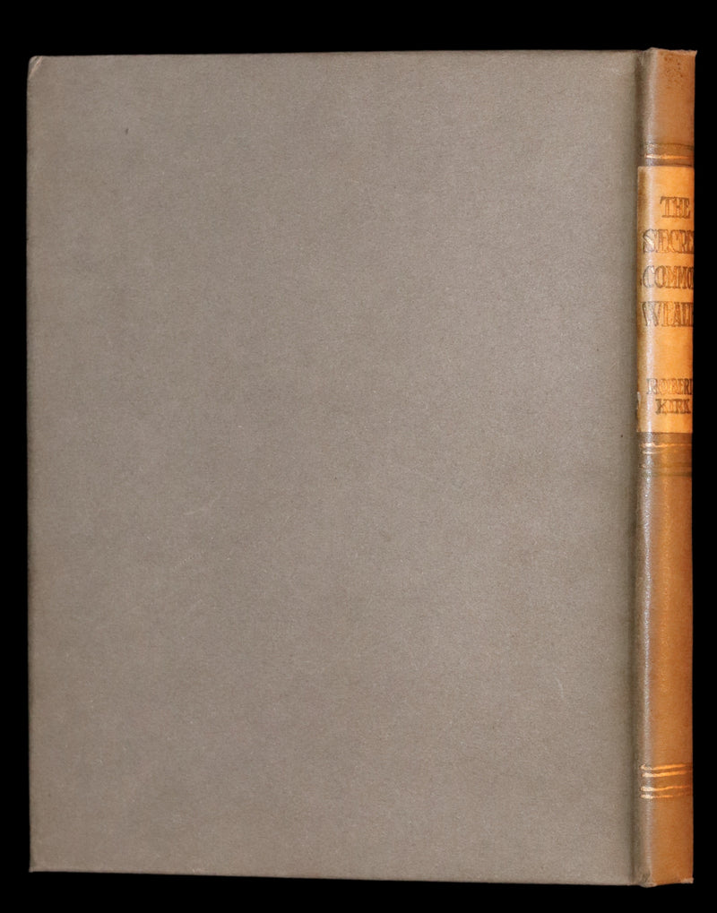 1933 Rare Book - The Secret Commonwealth of Elves, Fauns and Fairies by Robert Kirk.