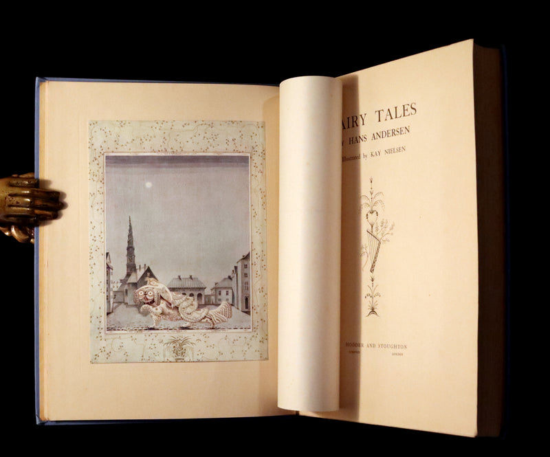1924 Rare First Edition Book - Fairy Tales by Andersen Illustrated by KAY NIELSEN.