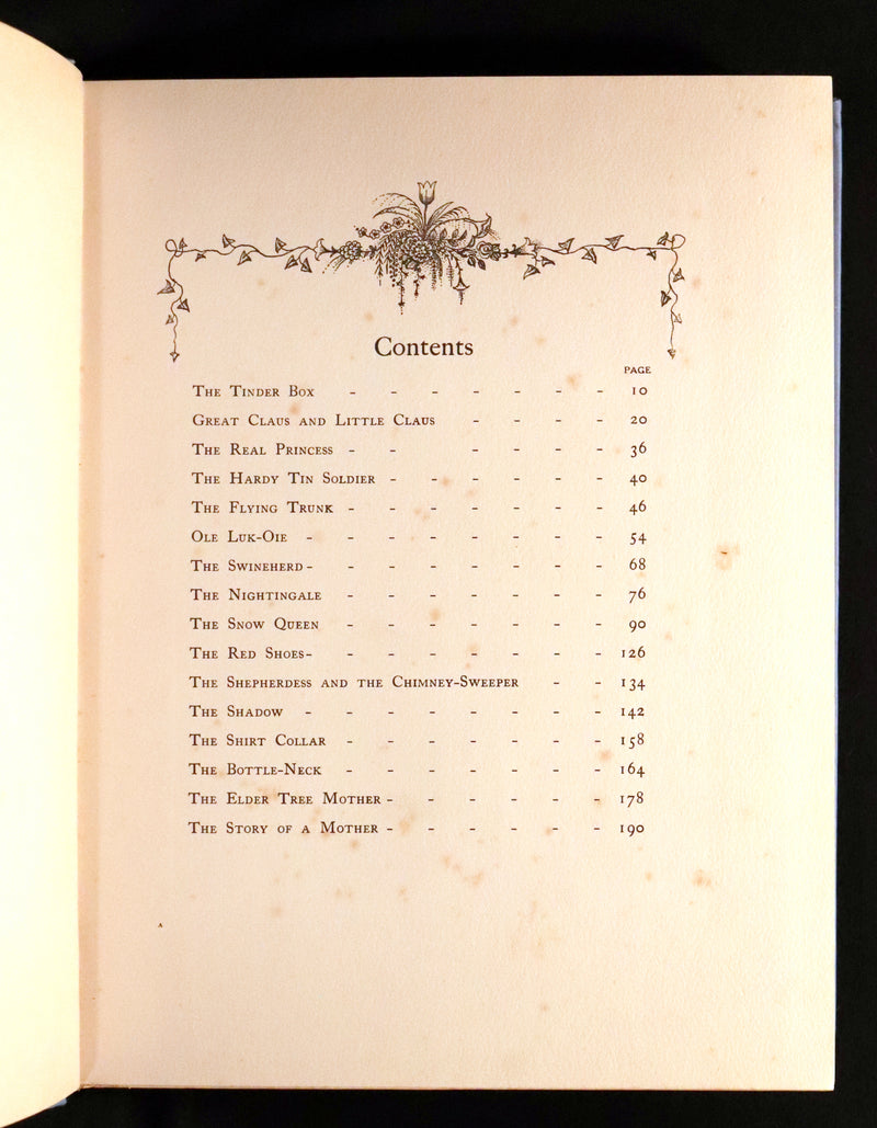1924 Rare First Edition Book - Fairy Tales by Andersen Illustrated by KAY NIELSEN.